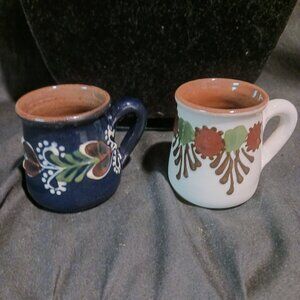 Sitar RO 2 Small Pottery Mugs